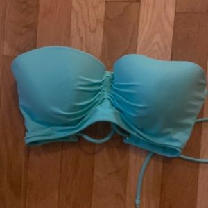 Teal bathing suit top